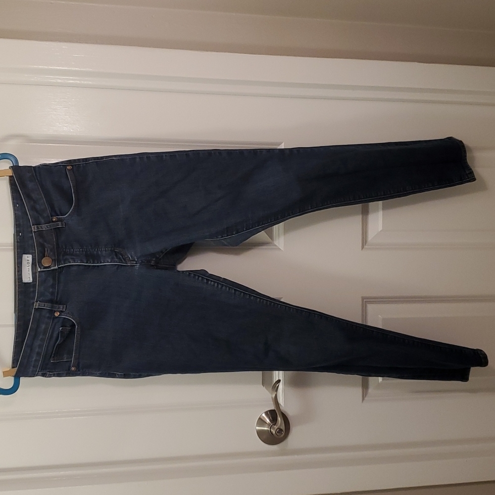 Loft jeans curvy skinny size 8